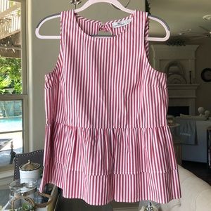 Vineyard Vines Blouse Ruffled Top